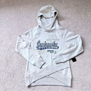 NWT Seattle Seahawks girls size medium 10/12 hoodie